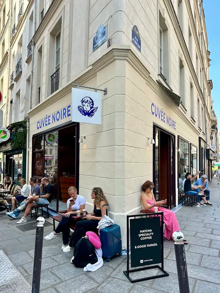 Cuvée Noire - Petits Carreaux - Coffee Shop - Photo